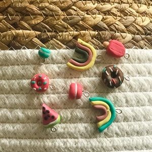 Artisan Polymer clay charms